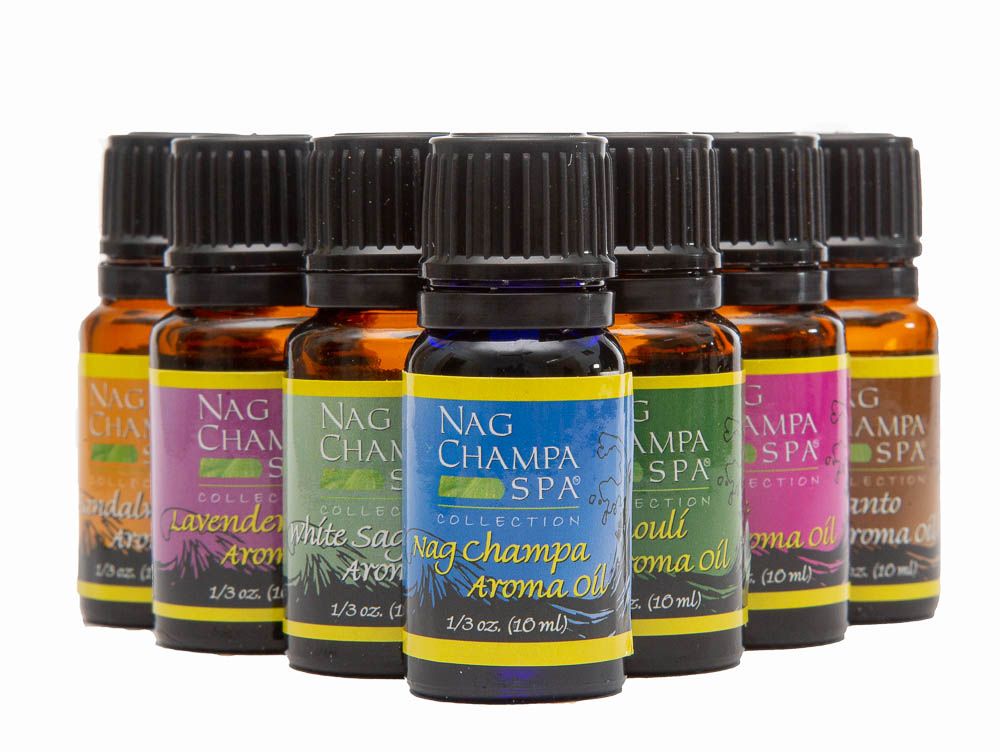 NAG CHAMPA Natural Perfume Roll on With Patchouli, Sandalwood, Champaca  Essential Oils, All Natural, Alcohol Free .33 Oz. 